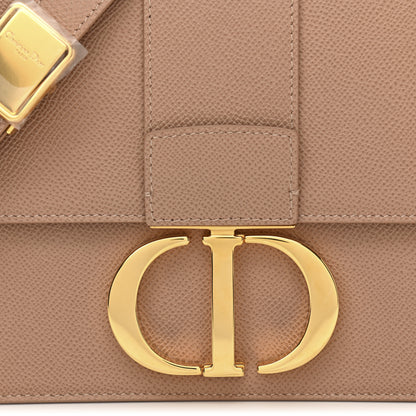 Christian Dior Grained Calfskin 30 Montaigne Flap Bag Nude 8 of 10