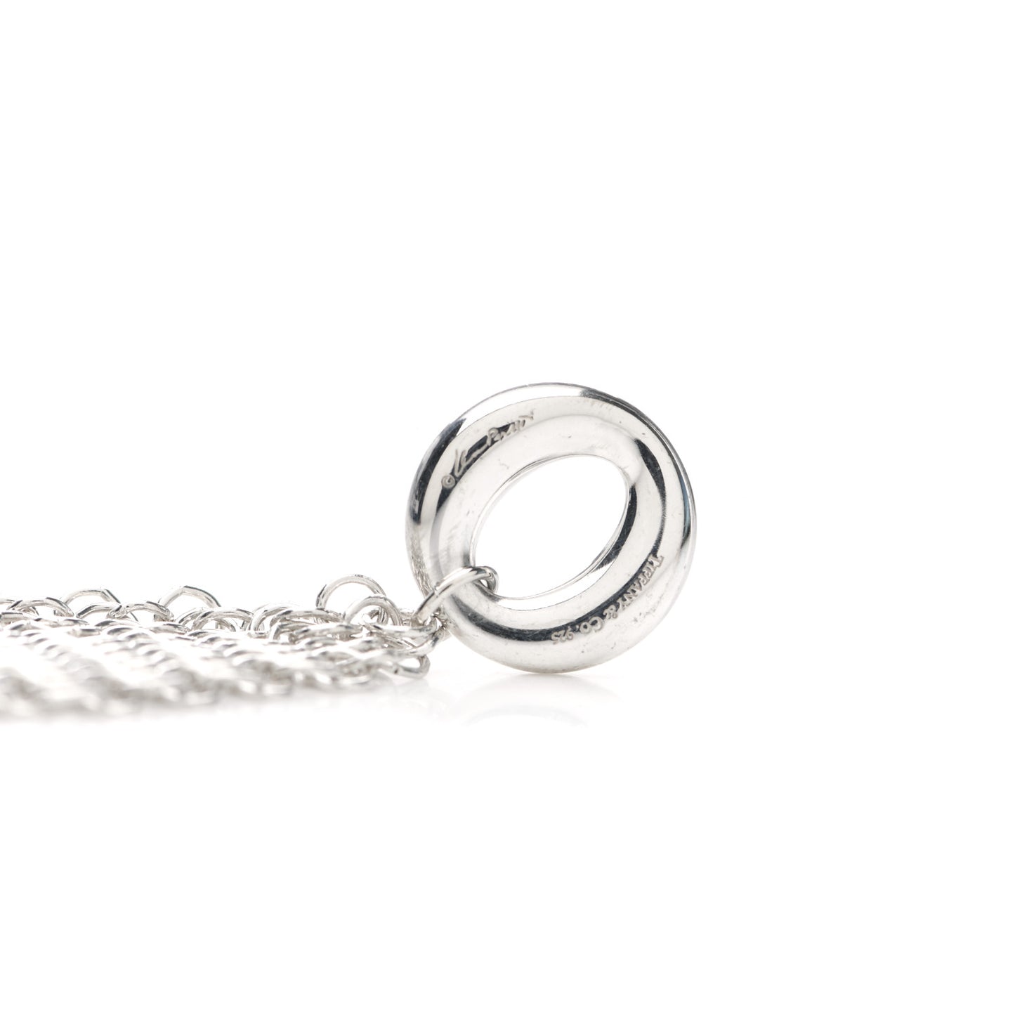 Sterling Silver Elsa Peretti Mesh Toggle Bracelet