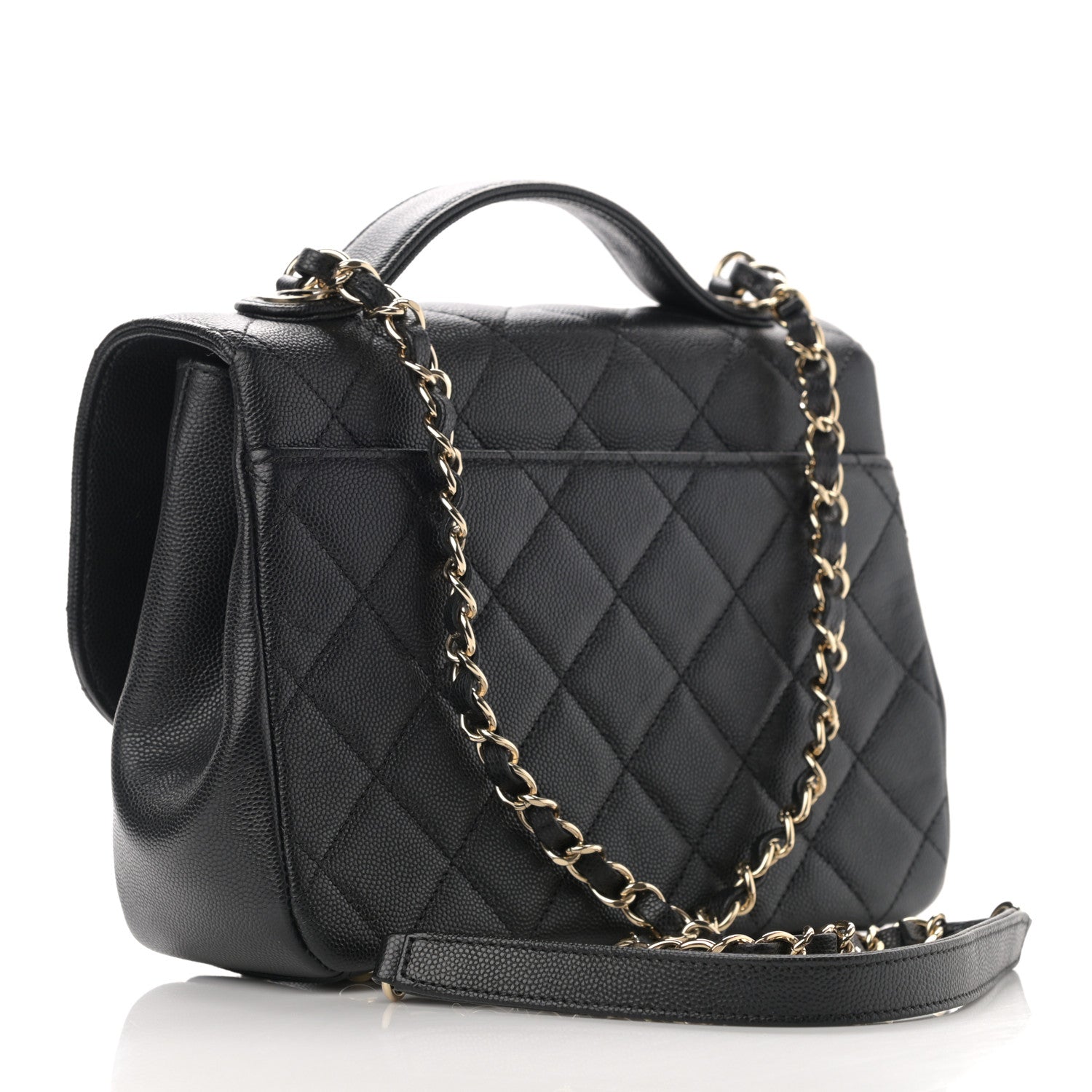 Chanel Caviar Quilted Medium Business Affinity Flap Black 3 of 11
