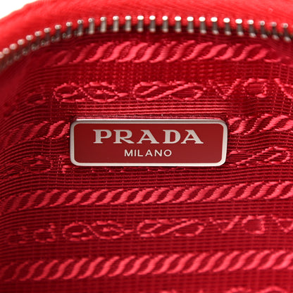 Prada Nylon Re-Edition 2005 Shoulder Bag Rosso 6 of 11