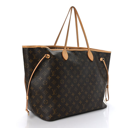 Louis Vuitton Monogram Neverfull GM 3 of 9