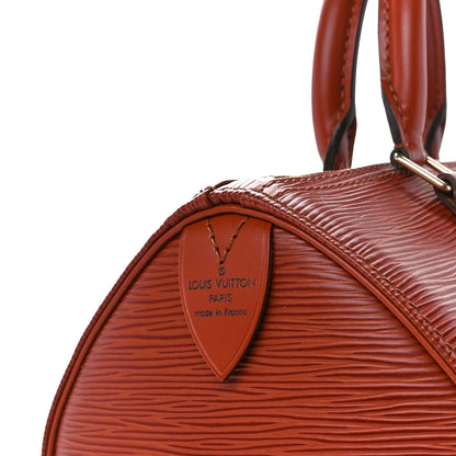 Louis Vuitton Epi Speedy 25 Kenyan Fawn 9 of 13