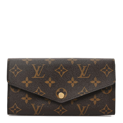 Louis Vuitton Monogram Sarah Wallet NM Fuchsia 1 of 6