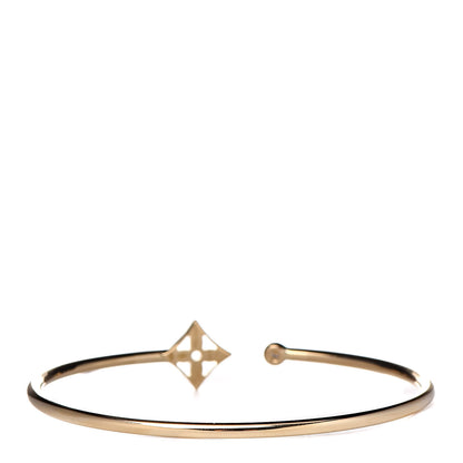 Louis Vuitton 18K Yellow Gold Diamond Idylle Blossom Twist Bracelet 3 of 5