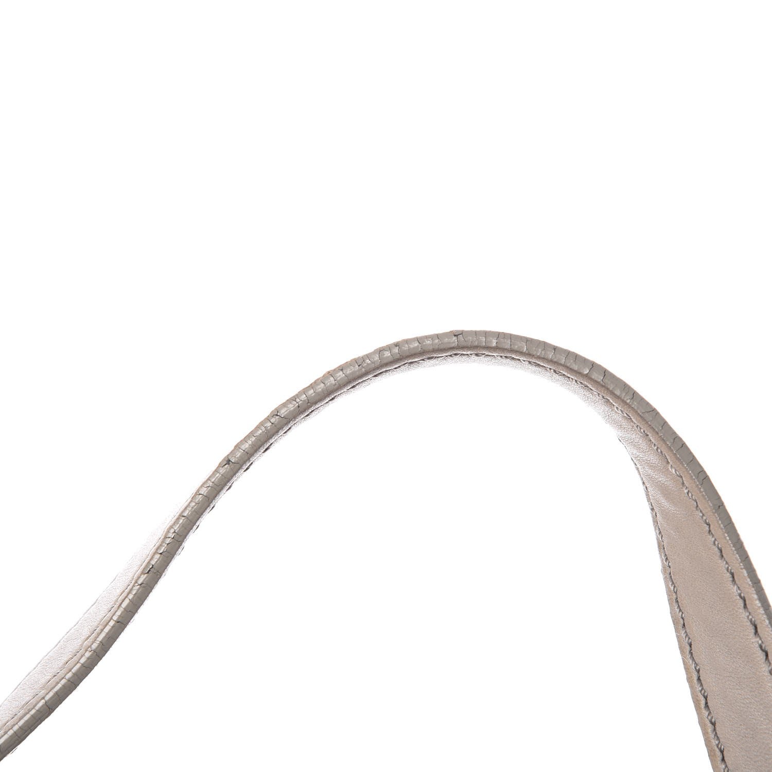 Valentino Garavani Lambskin Petale Tote Light Grey 8 of 9