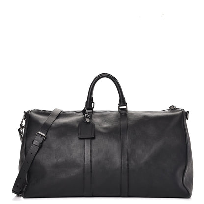 Louis Vuitton Damier Infini Keepall Bandouliere 55 Onyx 1 of 15