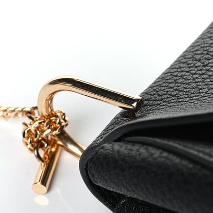 Chloe Grained Lambskin Drew Shoulder Bag Black 5 of 6
