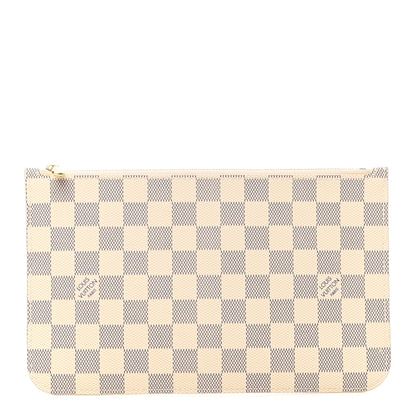 Louis Vuitton Damier Azur Neverfull MM GM Pochette 1 of 7