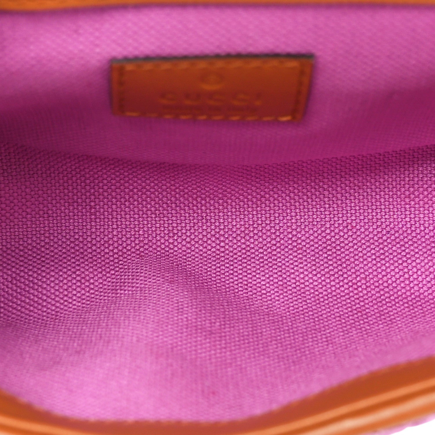 Gucci Woven Raffia Calfskin Super Mini GG Marmont Shoulder Bag Multicolor 5 of 11