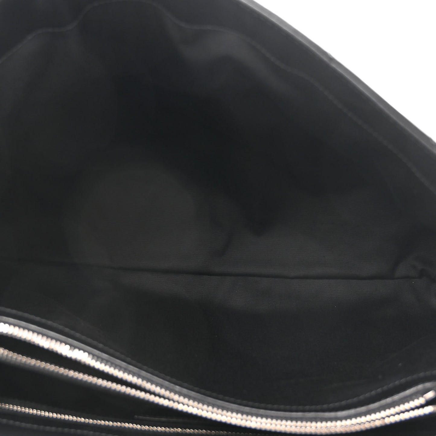 Calfskin Y Quilted Monogram Large Loulou Chain Satchel Black