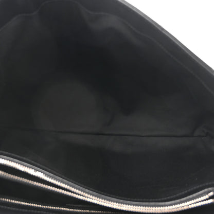 Saint Laurent Calfskin Y Quilted Monogram Large Loulou Chain Satchel Black 4 of 9