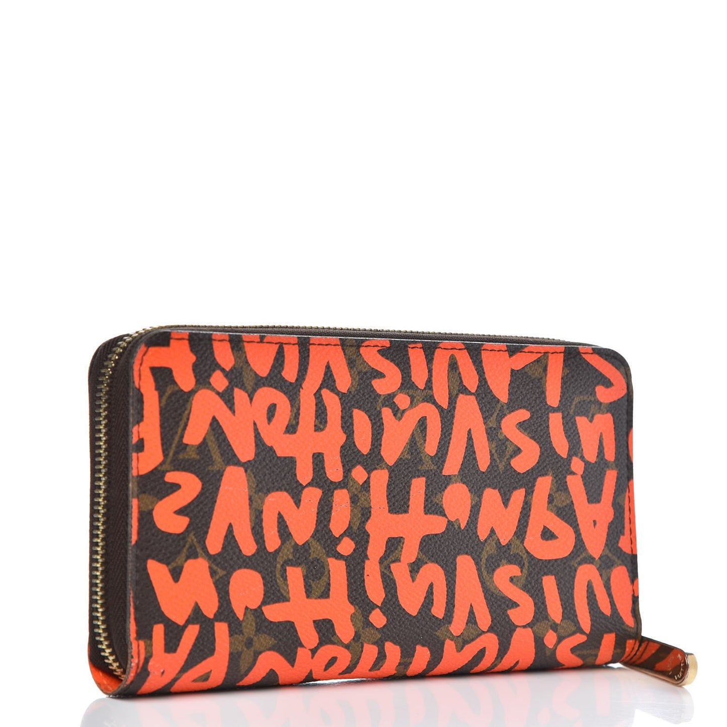 Monogram Graffiti Zippy Wallet Orange