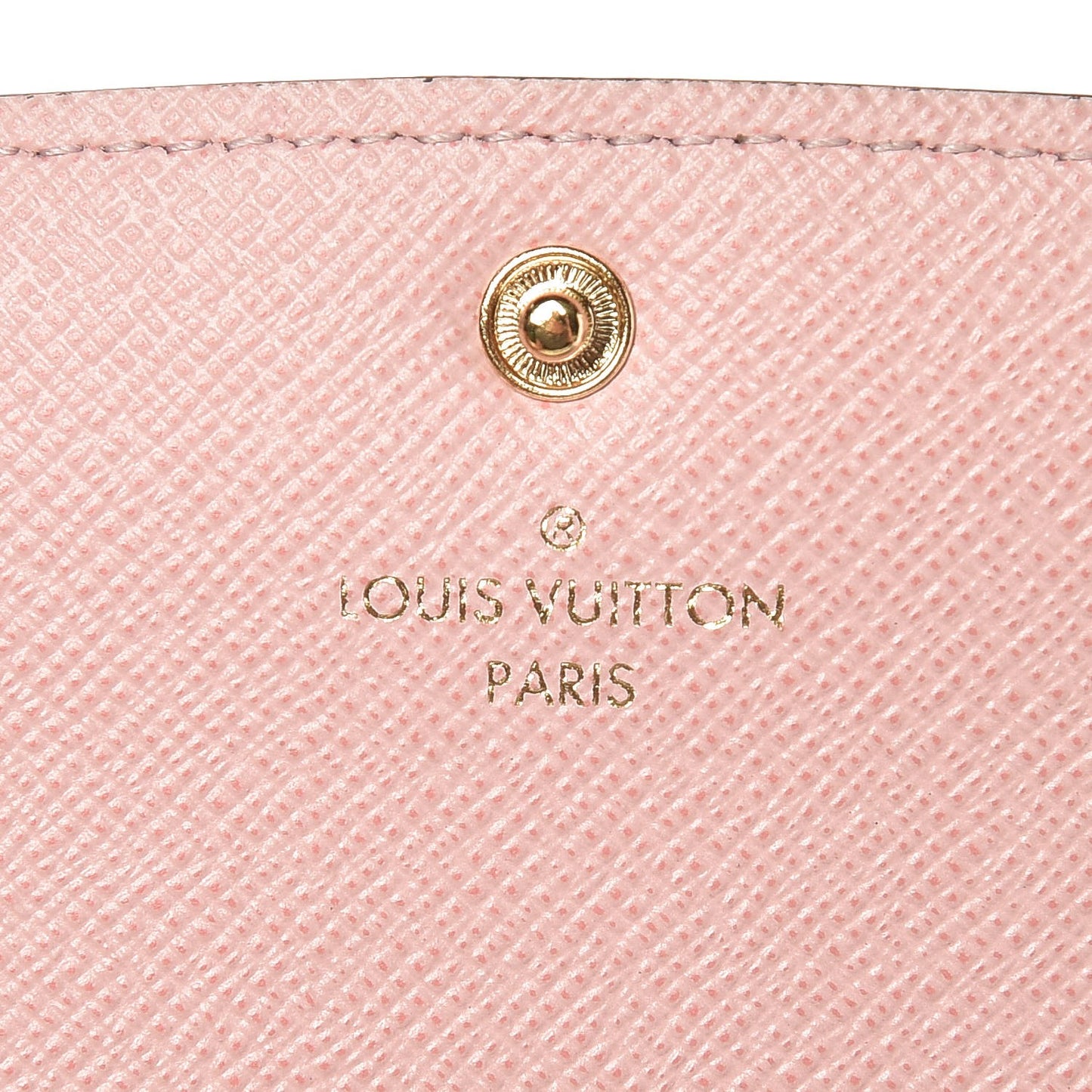 Monogram Emilie Wallet Rose Ballerine