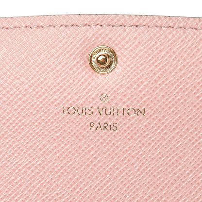 Louis Vuitton Monogram Emilie Wallet Rose Ballerine 6 of 7