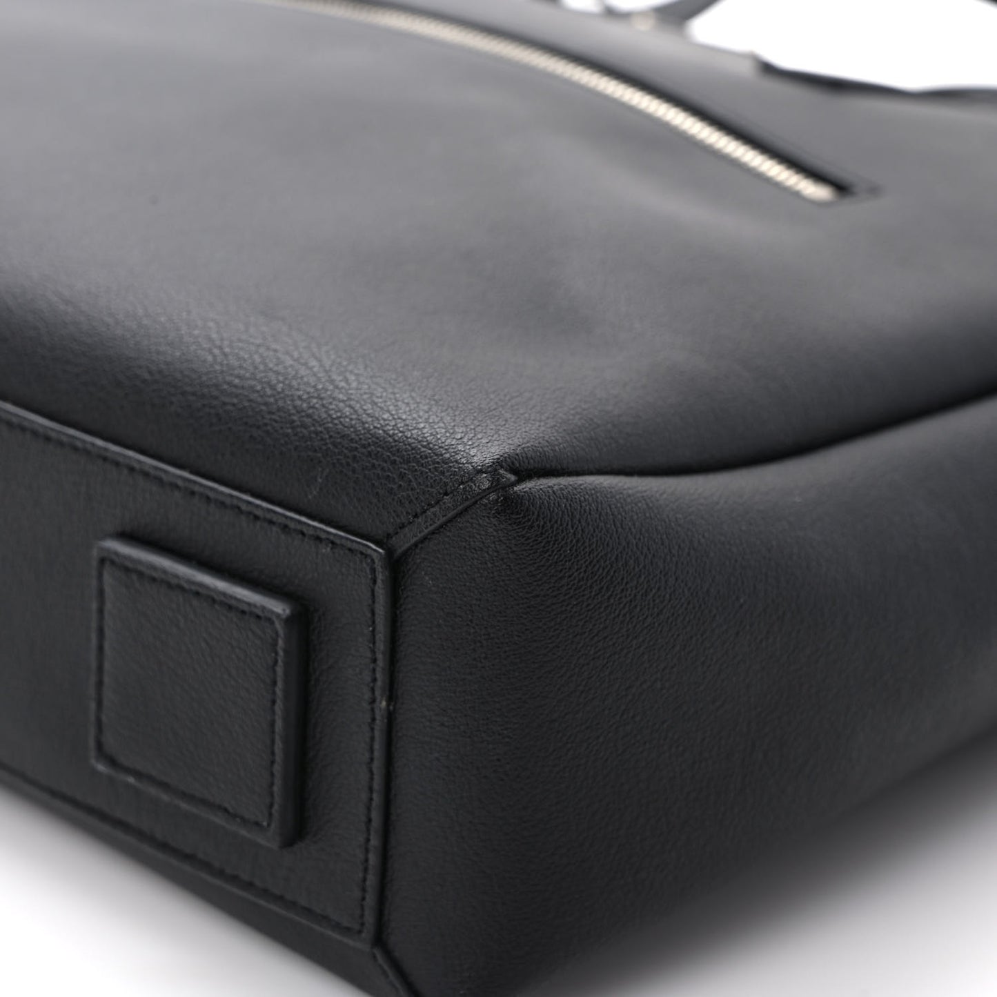 Calfskin Bold Briefcase Black