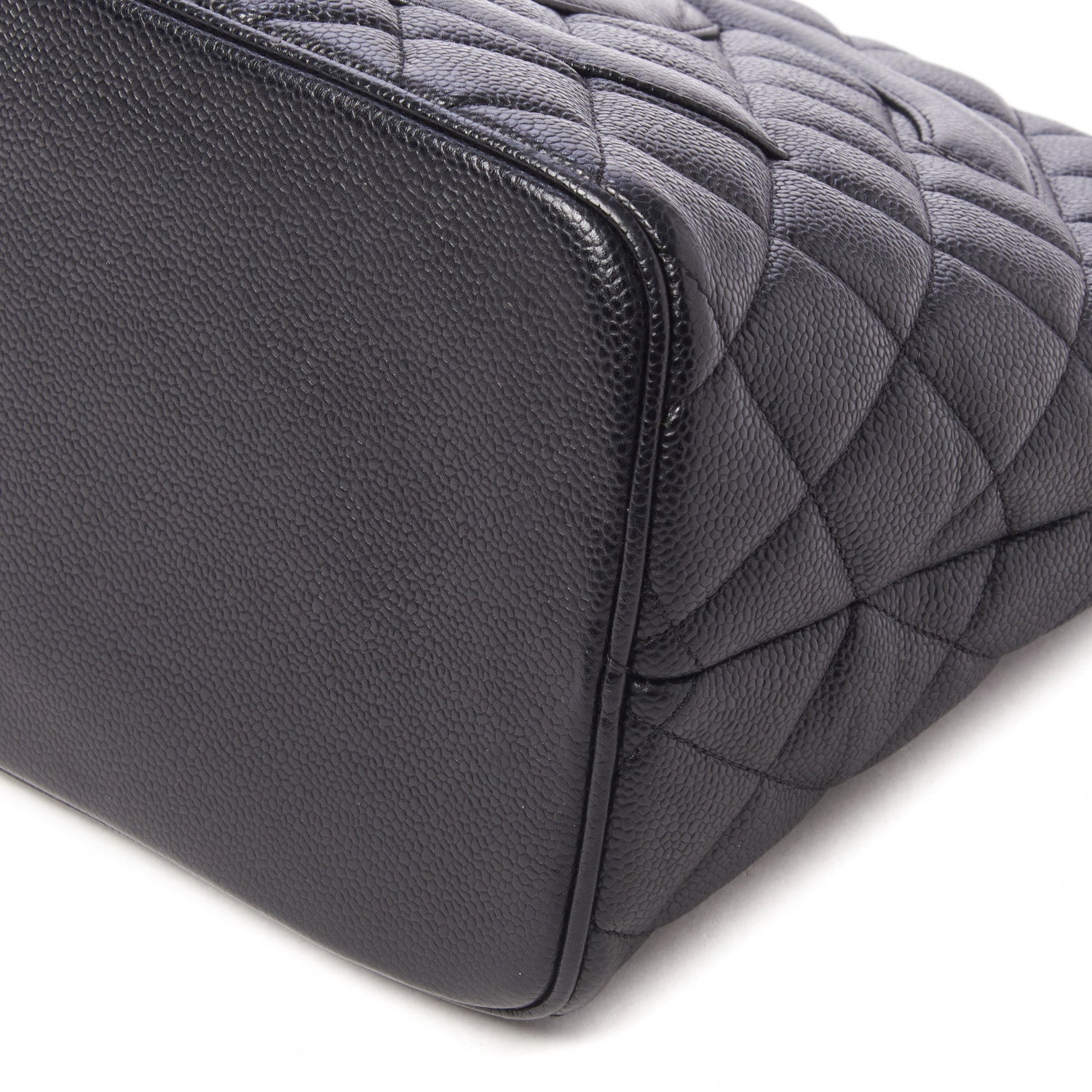 Chanel Caviar Quilted Medallion Tote Black 5 of 10