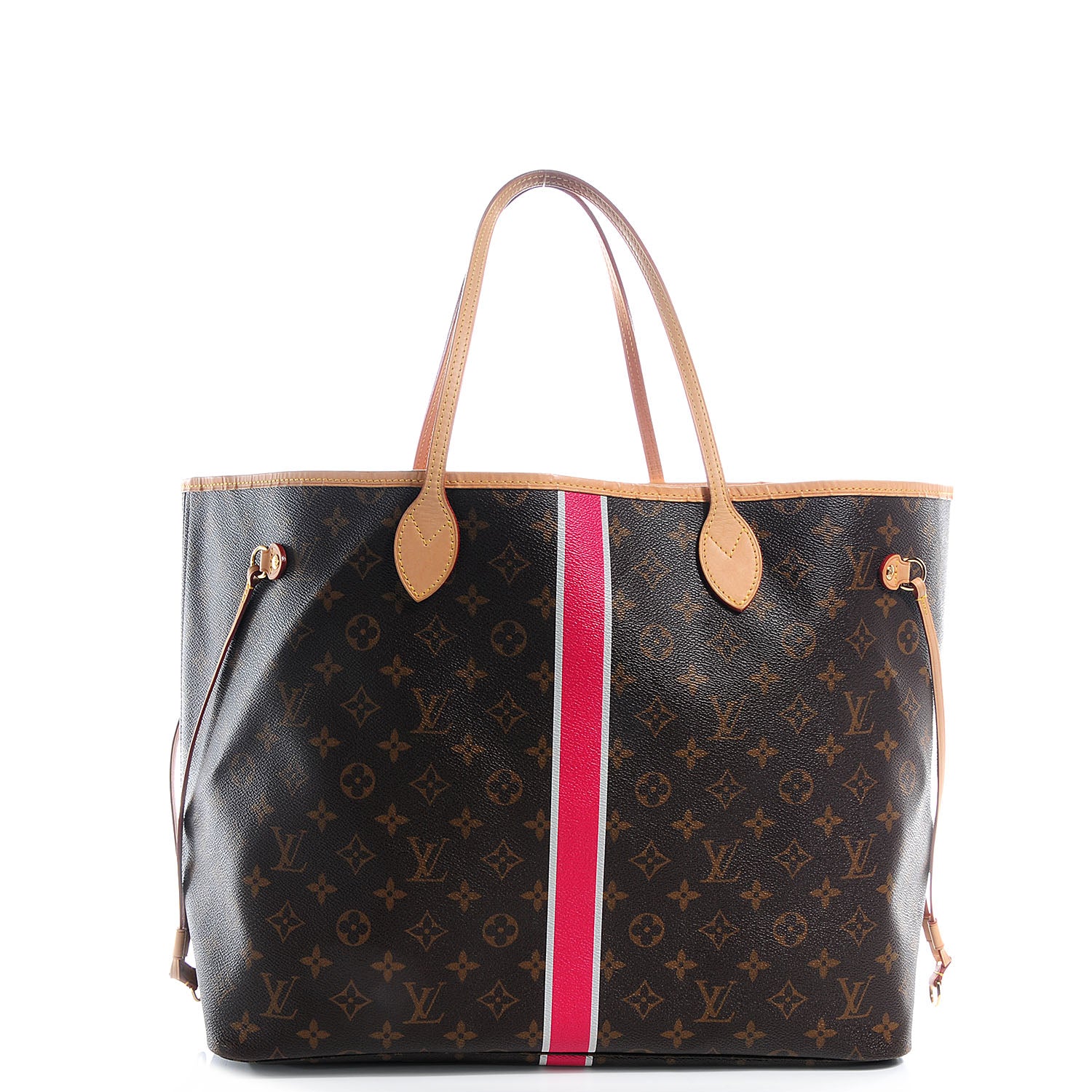 Louis Vuitton Monogram My LV Heritage Neverfull GM Fuchsia Gris 1 of 7