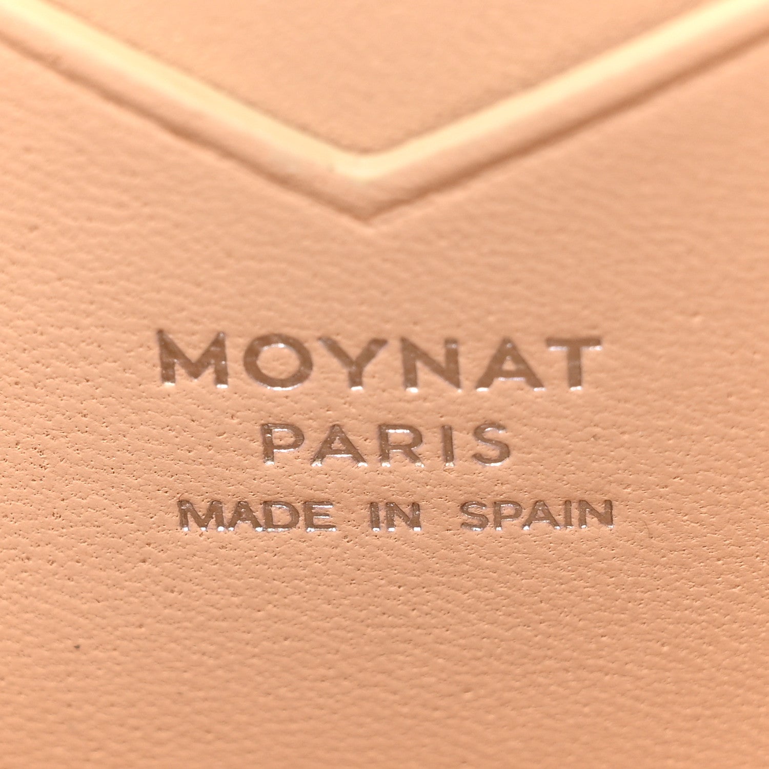 Moynat Reve Calfskin Zippy Wheel Coin Purse Lavande 5 of 5