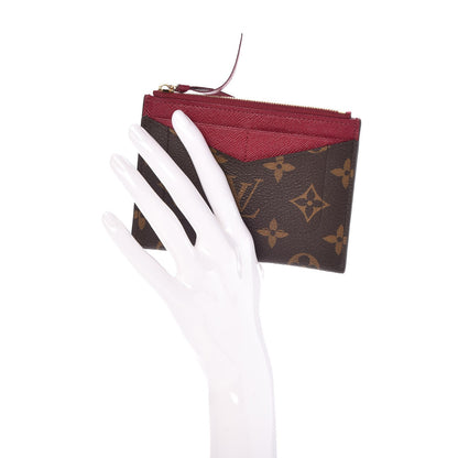 Louis Vuitton Monogram Zipped Card Holder Fuchsia 2 of 6