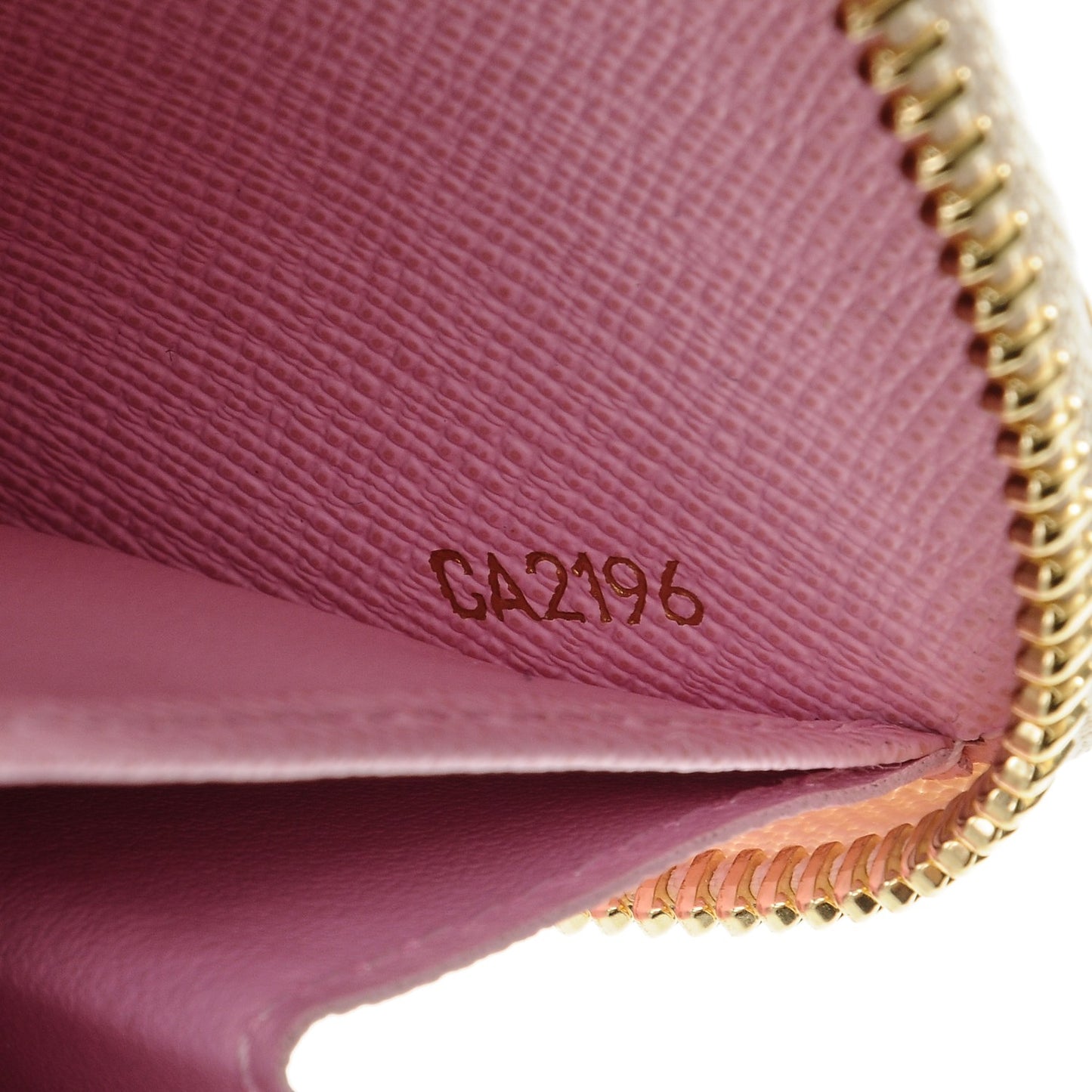 Damier Azur 2016 Christmas Animation Zippy Wallet Rose Ballerine