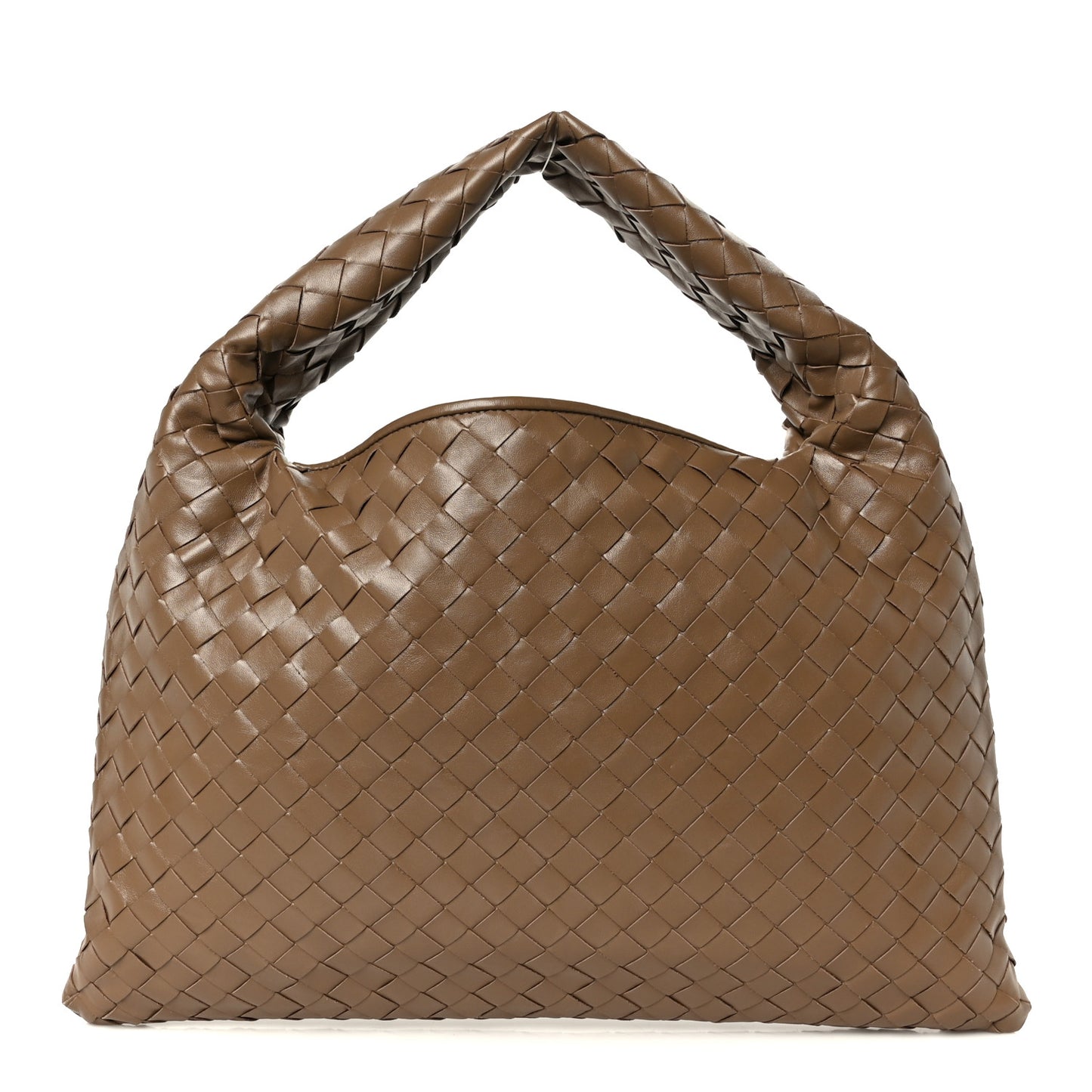 Calfskin Intrecciato Small Hop Pinecone