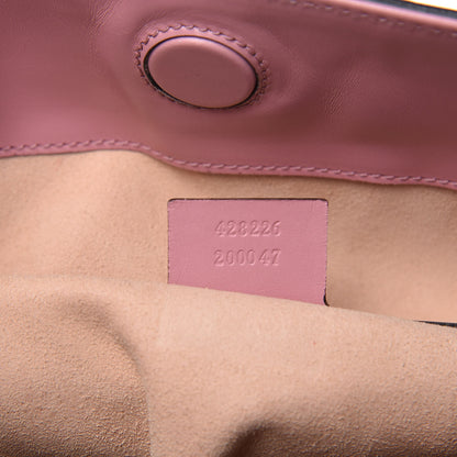 Gucci Guccissima Signature Linea A Foldover Tote Rose Baby Candy 7 of 10