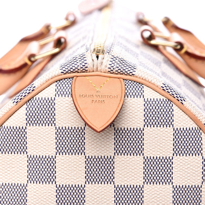 Louis Vuitton Damier Azur Speedy 30 6 of 13