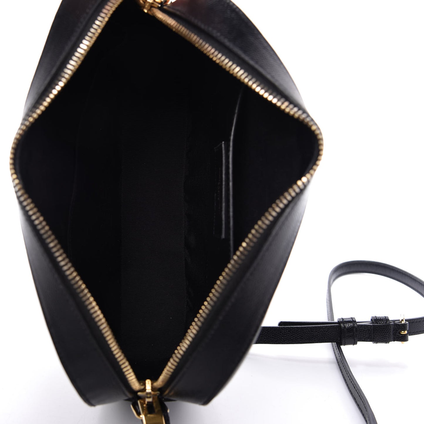 Grain De Poudre Medium Classic Monogram Camera Bag Black