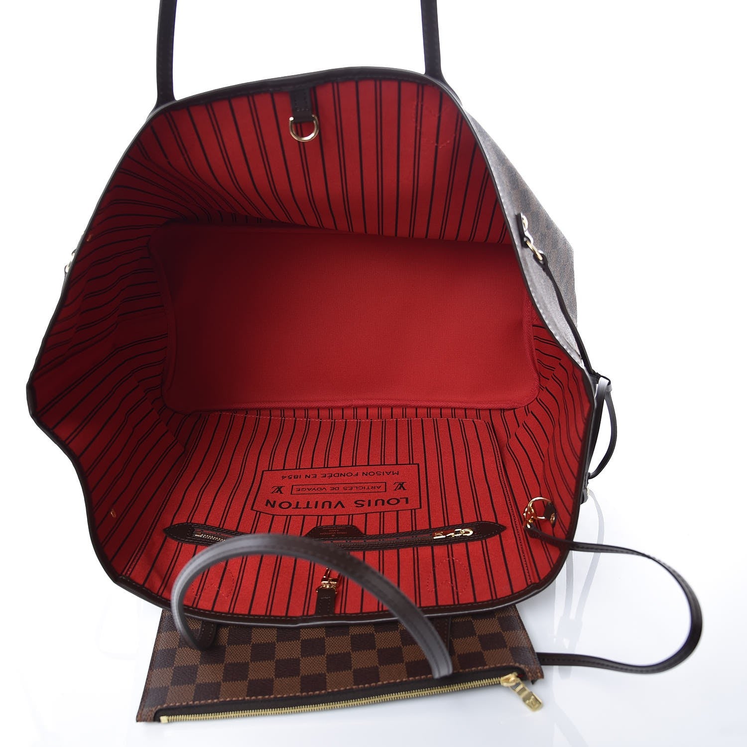 Louis Vuitton Damier Ebene Neo Neverfull GM 6 of 8