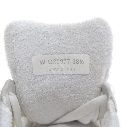Chanel Suede Calfskin CC Sneakers 38.5 Pink White 9 of 29