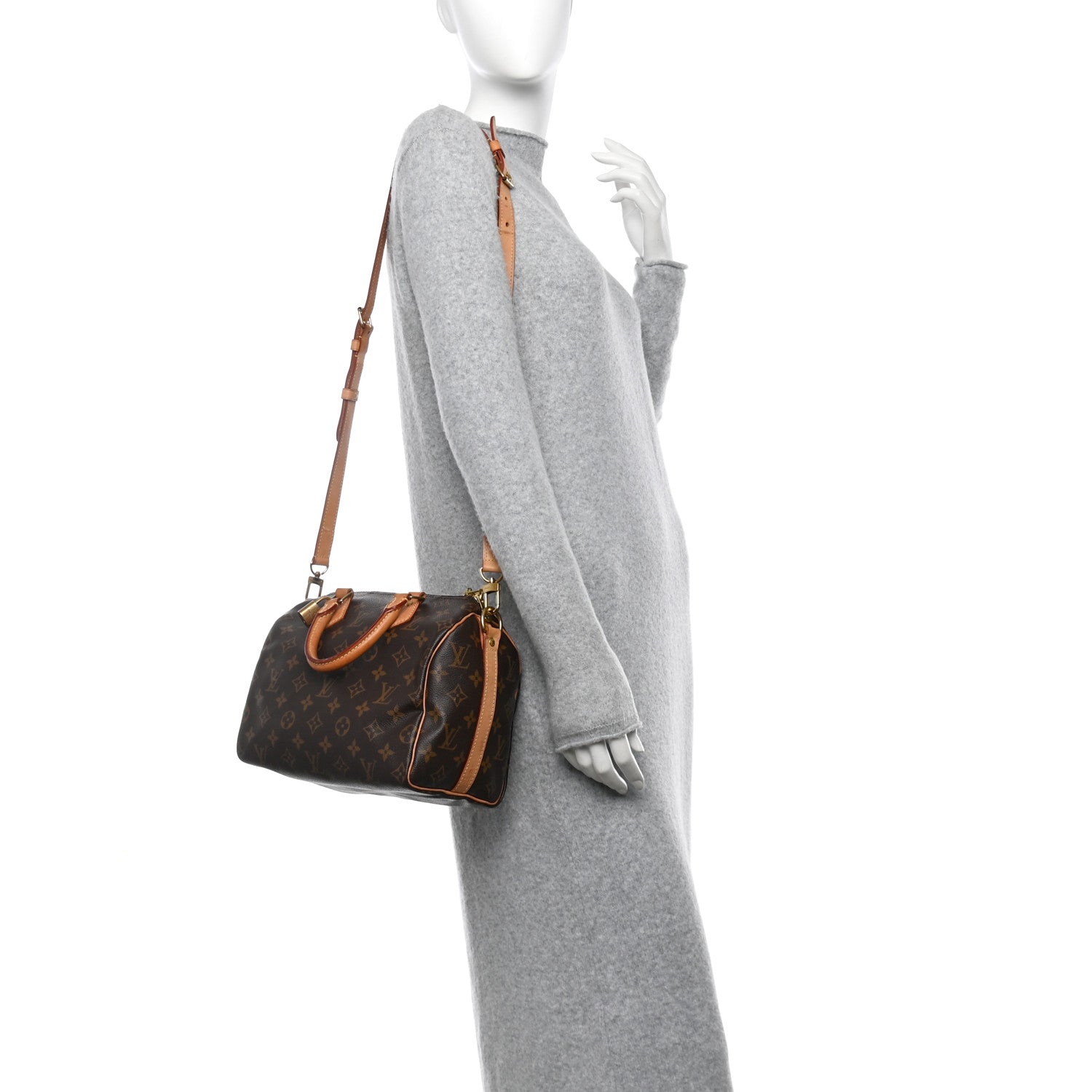 Louis Vuitton Monogram Speedy Bandouliere 25 2 of 11