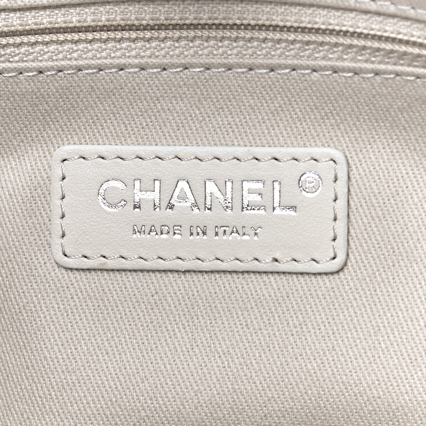 Mixed Fibers Small Deauville Tote White
