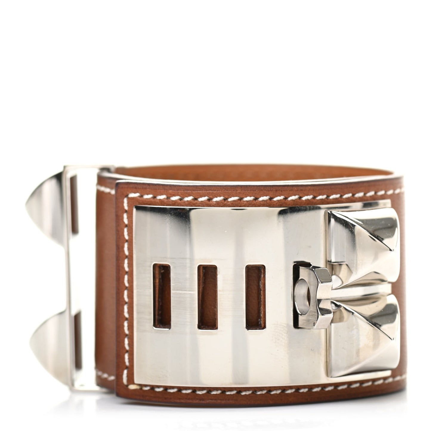 Barenia Collier de Chien CDC Bracelet M Fauve
