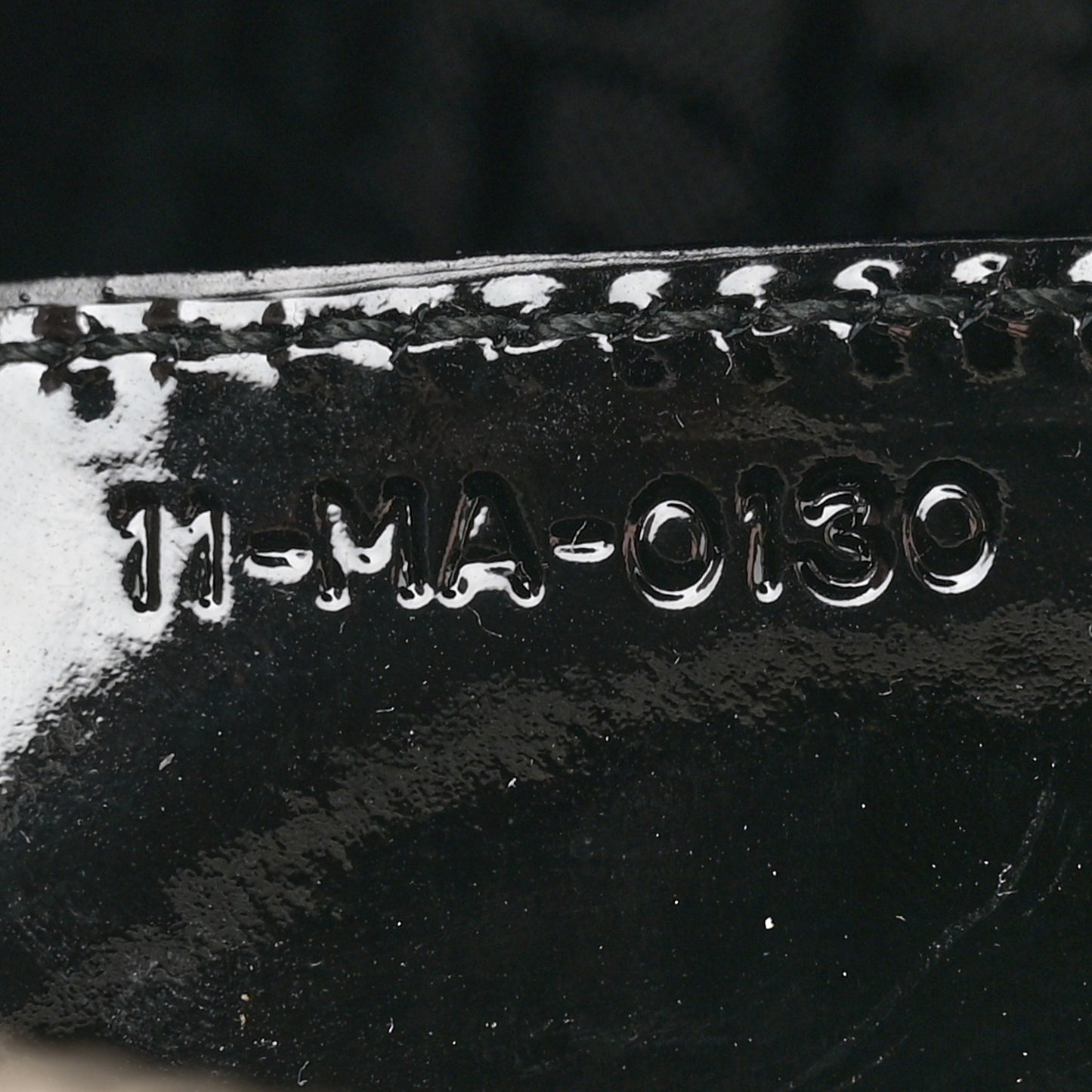 Patent Cannage Large Lady Dior Black