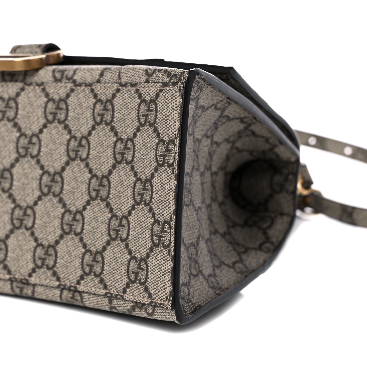 Balenciaga X GUCCI GG Supreme Monogram Small Hourglass Top Handle Bag Beige Ebony 8 of 8