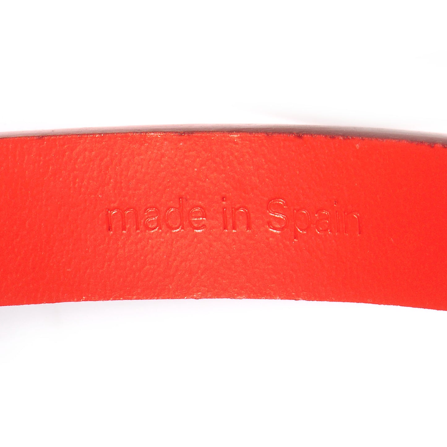 Leather Stamp It Bracelet 17 Piment