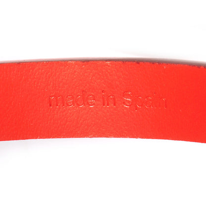 Louis Vuitton Leather Stamp It Bracelet 17 Piment 8 of 8