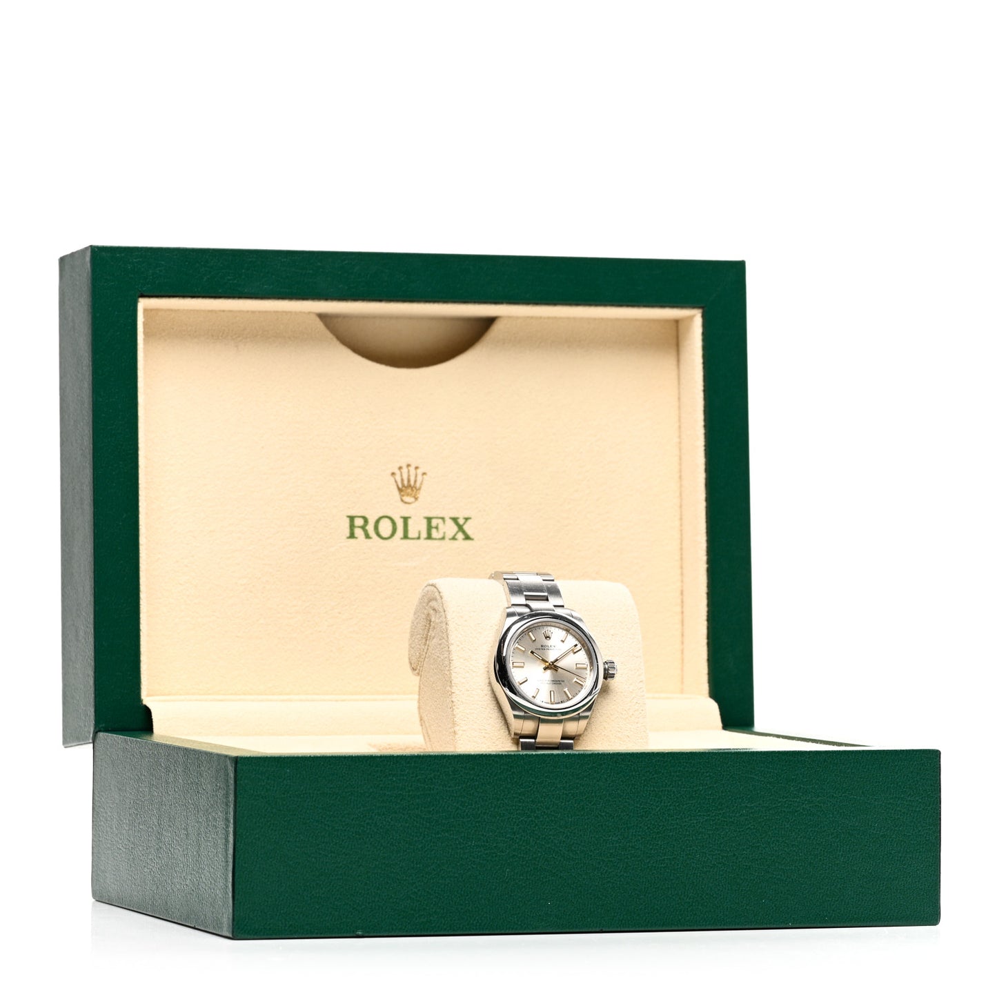 Stainless Steel 28mm Oyster Perpetual Datejust Watch Silver 276200