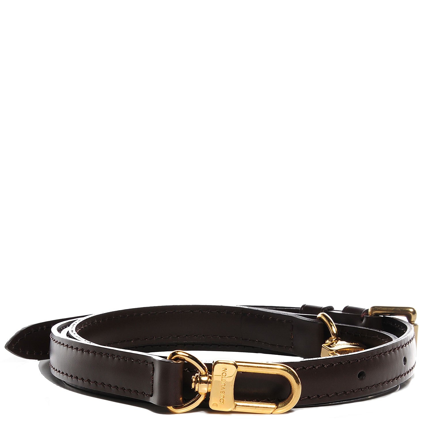 Louis Vuitton Leather Adjustable Strap Brown 1 of 4