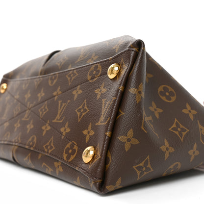 Louis Vuitton Monogram V Tote MM Black 9 of 9