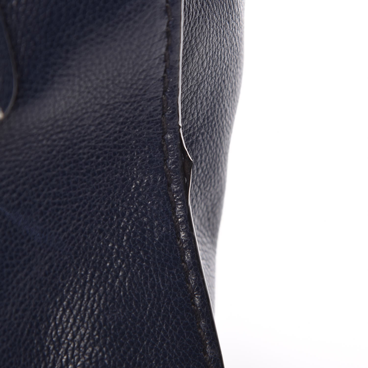 Prada Glace Calf Small Twin Pocket Tote Baltico 12 of 17