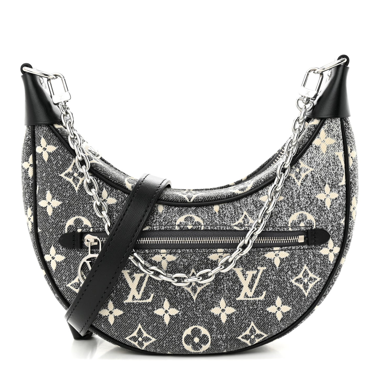 Monogram Jacquard Denim Loop Black