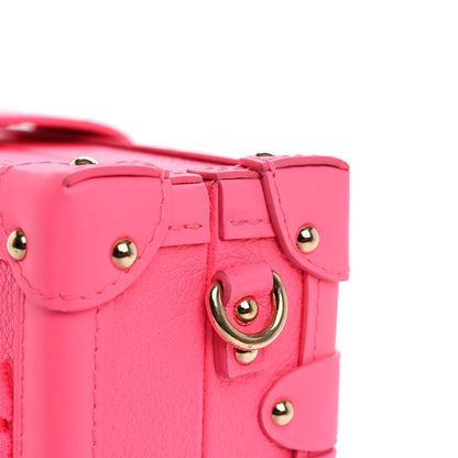 Louis Vuitton Monogram Tuffetage Petite Malle Rose Fluo 13 of 13