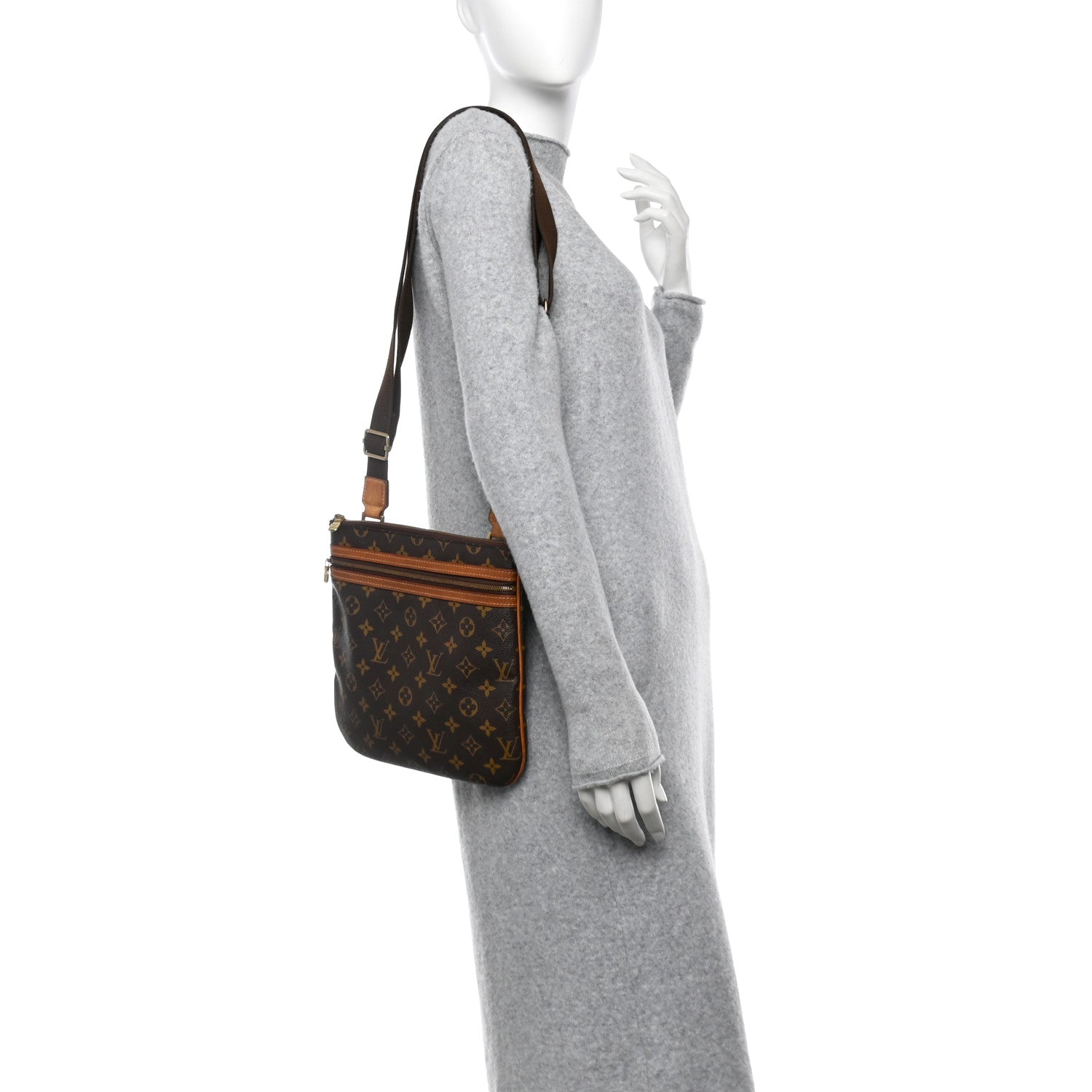 Louis Vuitton Monogram Bosphore Pochette 2 of 13