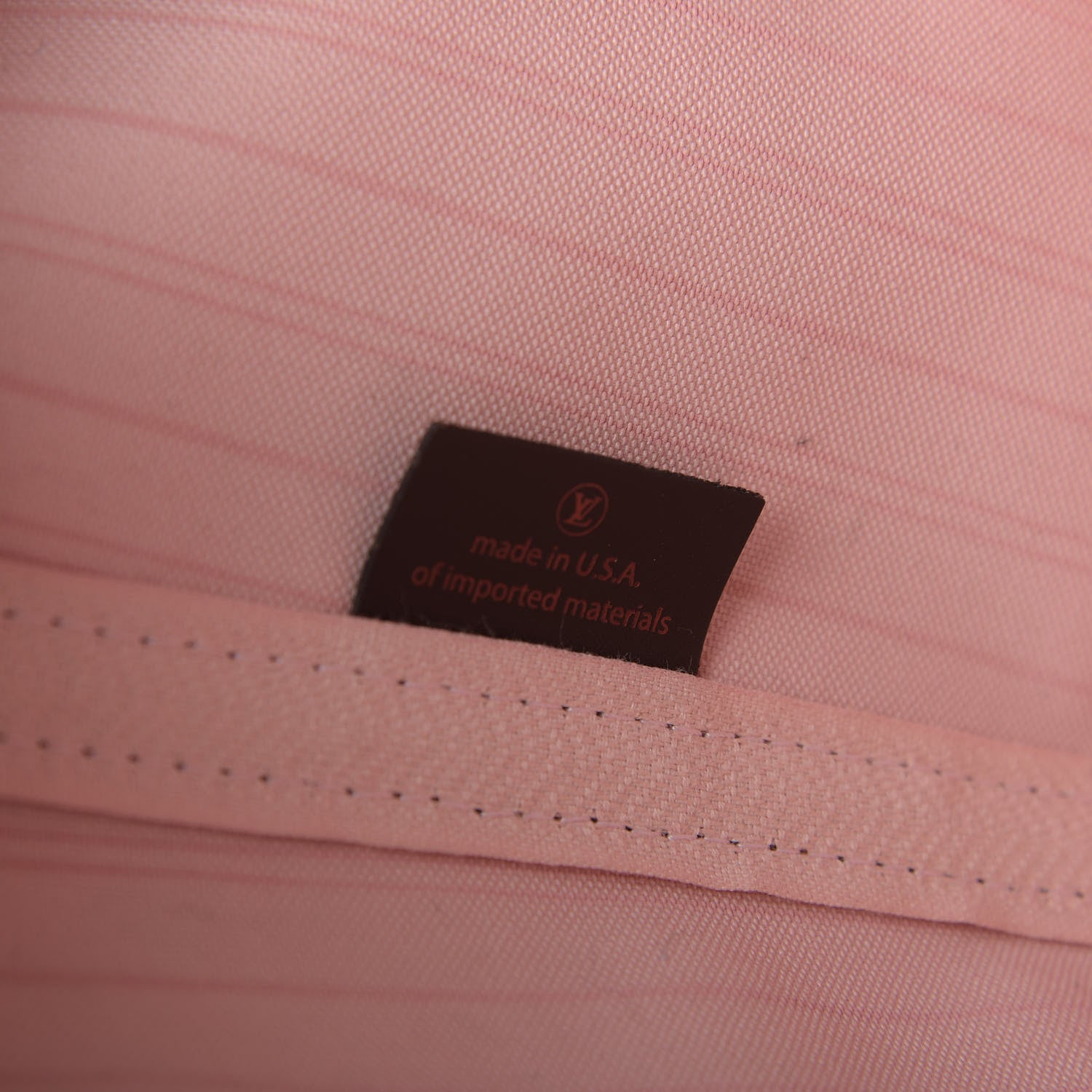 Louis Vuitton Damier Ebene Neo Neverfull MM Rose Ballerine 9 of 10