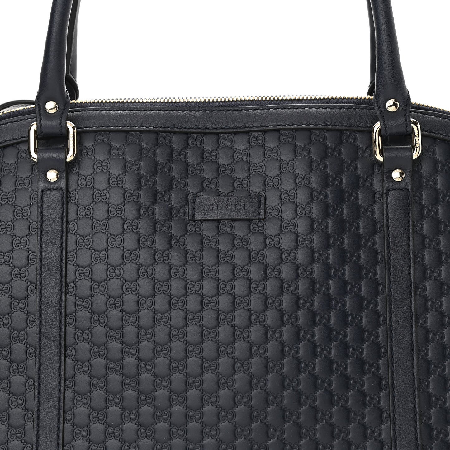 Soft Microguccissima Dome Satchel Navy
