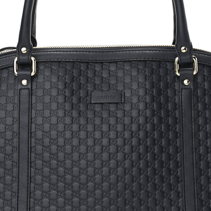 Gucci Soft Microguccissima Dome Satchel Navy 9 of 12