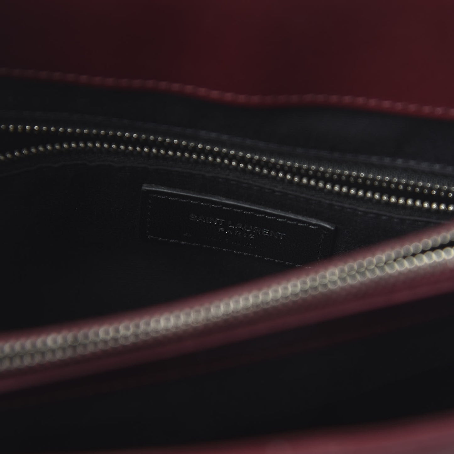 Calfskin Y Quilted Monogram Medium Loulou Chain Satchel Bordeaux