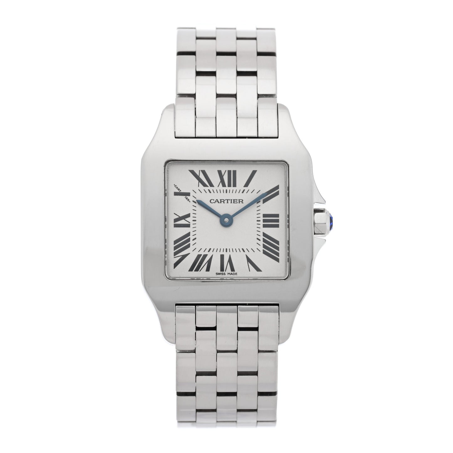Stainless Steel 26mm Santos Demoiselle Quartz Watch