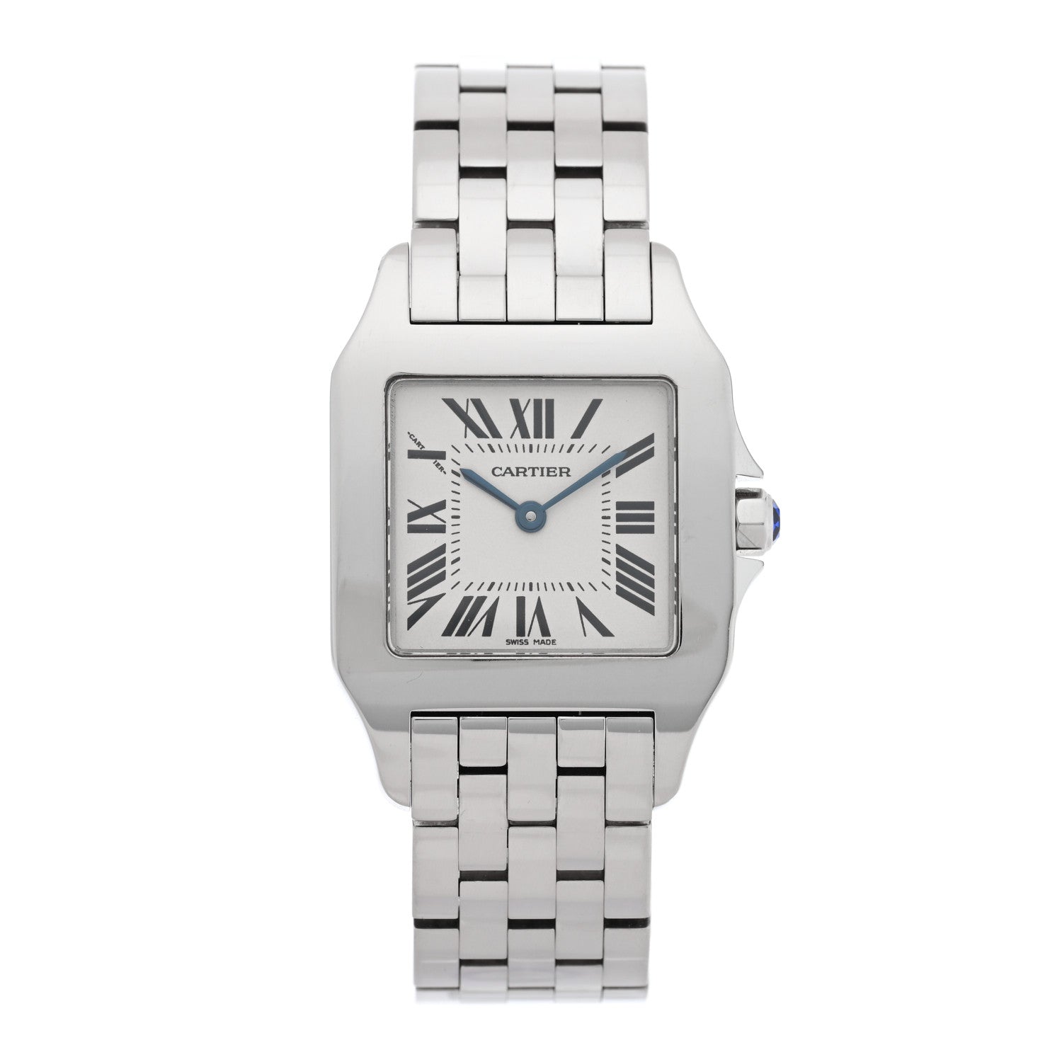 Cartier Stainless Steel 26mm Santos Demoiselle Quartz Watch 1 of 4